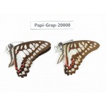 Graphium evemon & Graphium doson axion. China, Yunnan, Xishuangbanna, Mengla. 2M. Papi-Grap-20008.