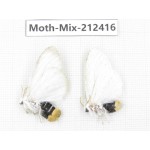 Moths sp. China, Tibet, Linzhi, Bomi county. 2Pcs. Moth-Mix-212416.